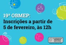 Photo of Inscrições para 19ª OBMEP começam em 5 de fevereiro